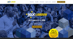 Desktop Screenshot of jaxlondon.com